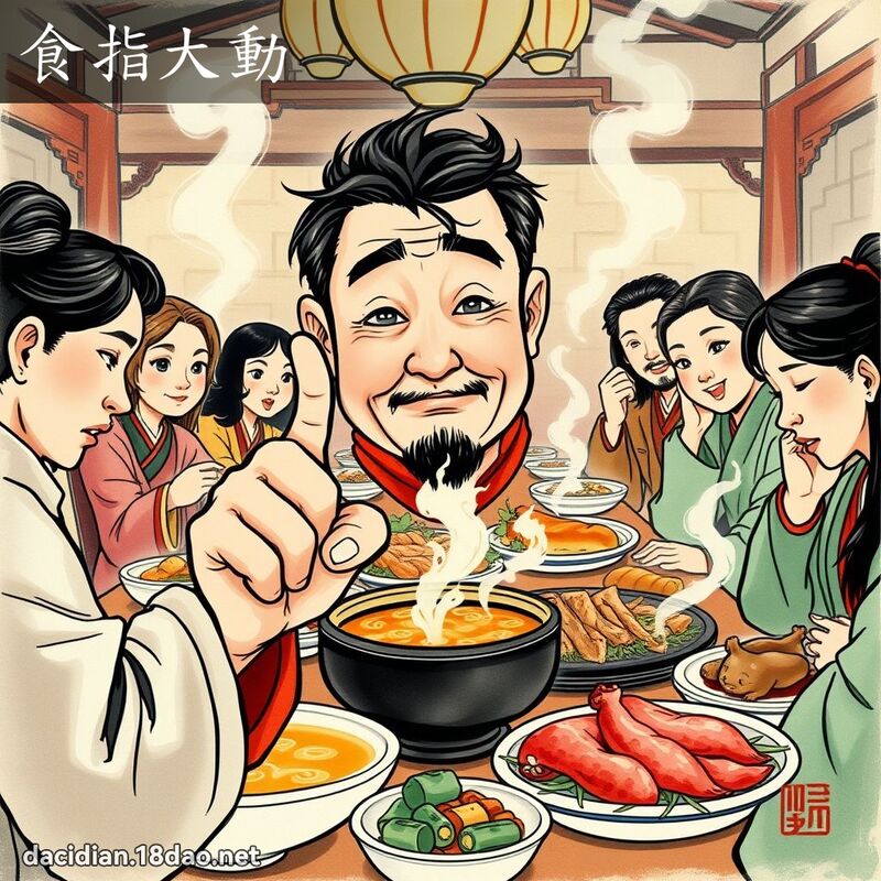 食指大动 配图