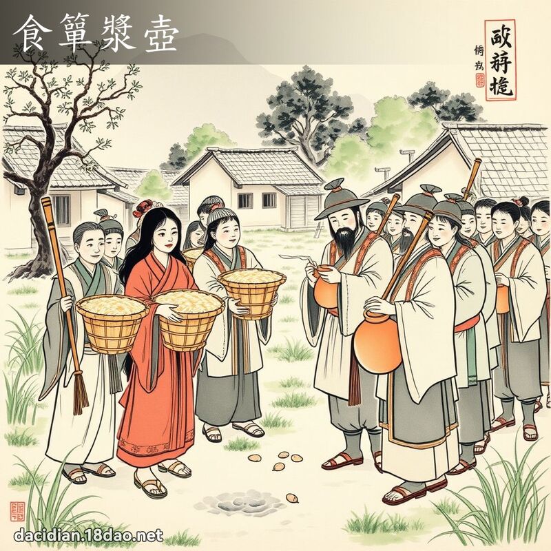 食簞浆壶 配图