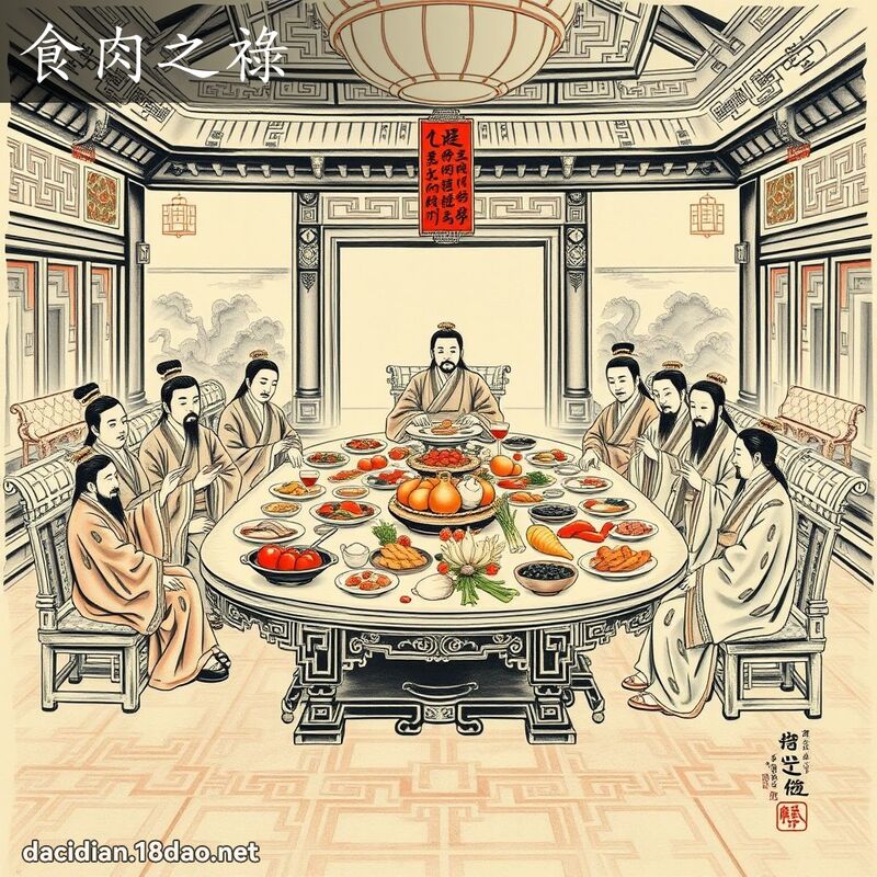 食肉之禄 配图