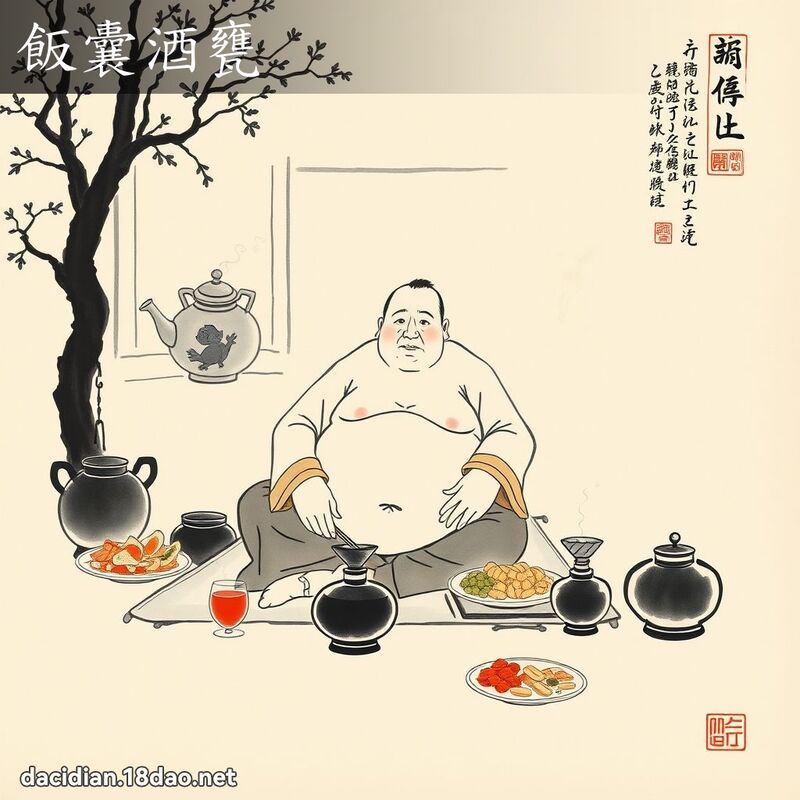 饭囊酒瓮 配图