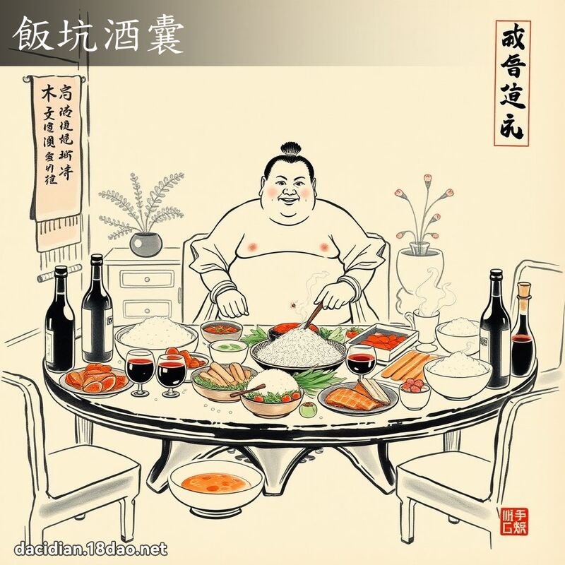 饭坑酒囊 配图
