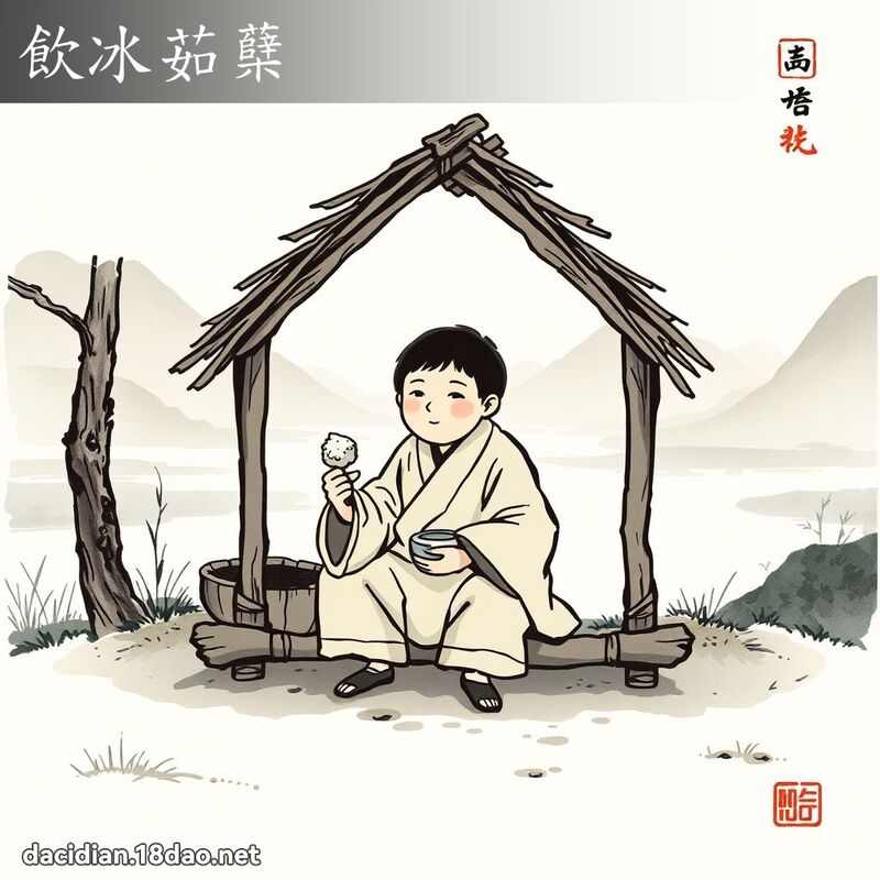 饮冰茹蘖 配图
