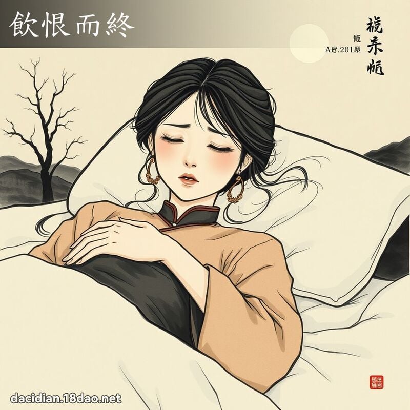 饮恨而终 配图