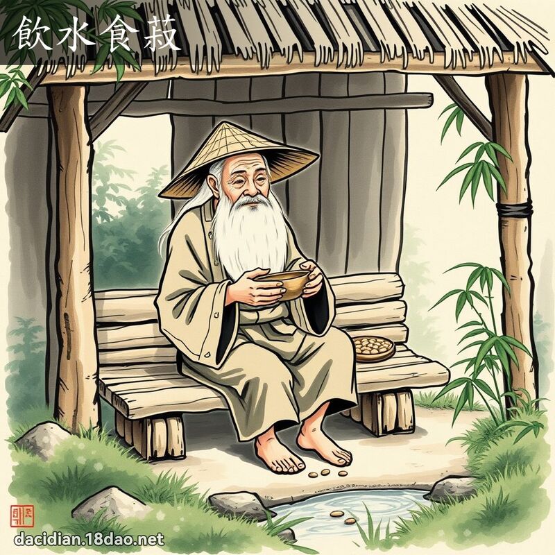 饮水食菽 配图