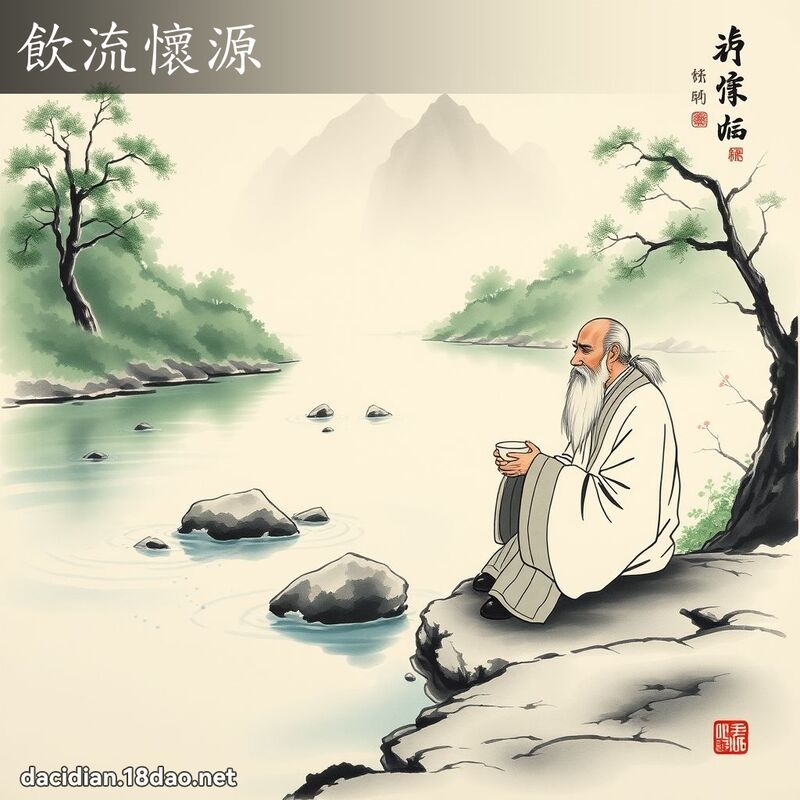 饮流怀源 配图