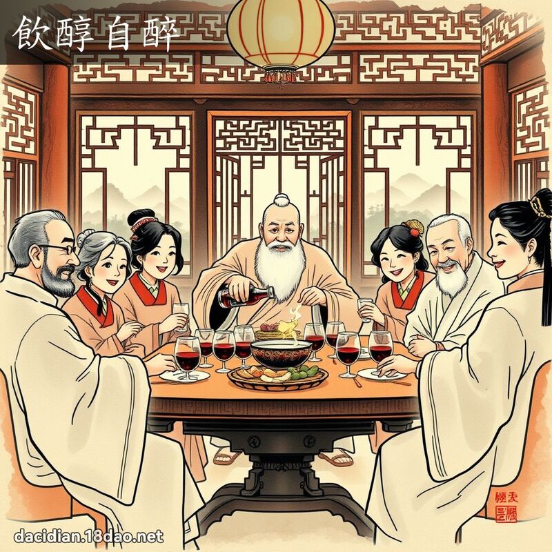 饮醇自醉 配图