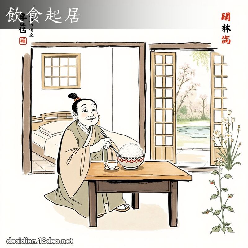 饮食起居 配图