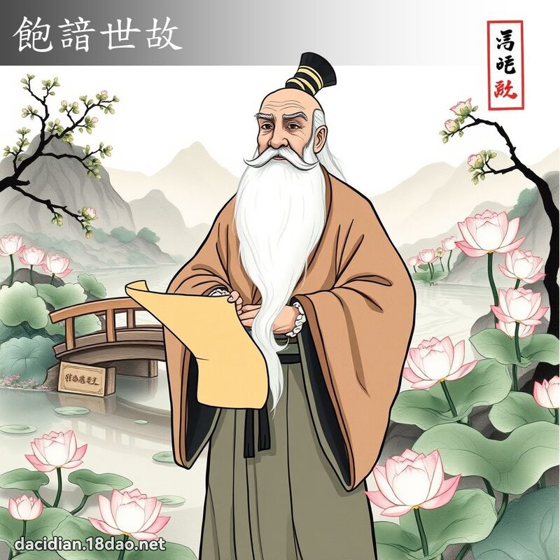 饱諳世故 配图
