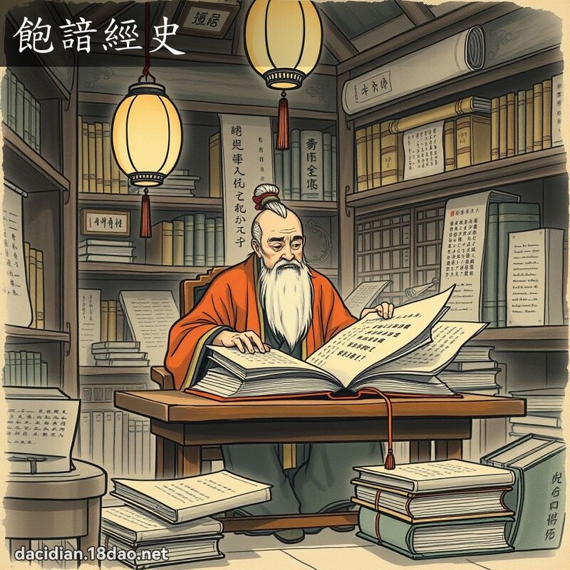 饱諳经史 配图
