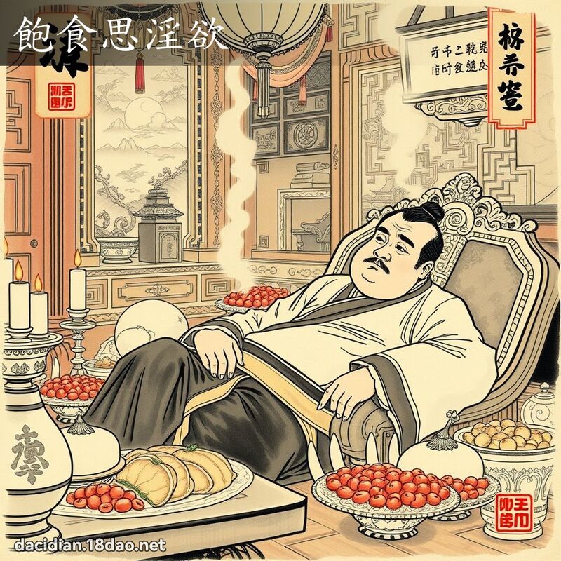 饱食思淫欲 配图
