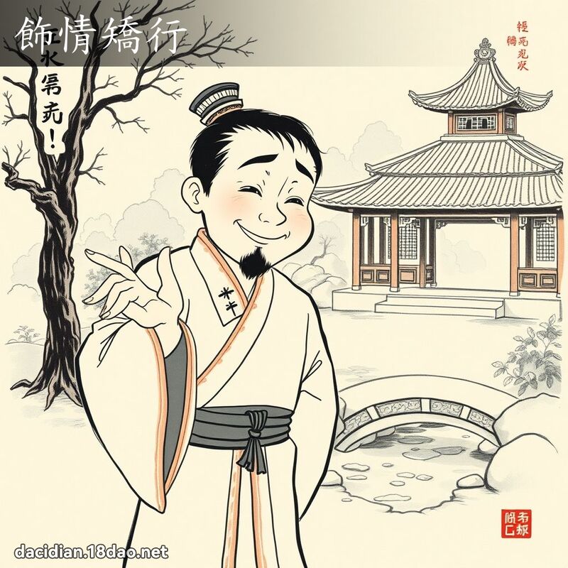 饰情矫行 配图