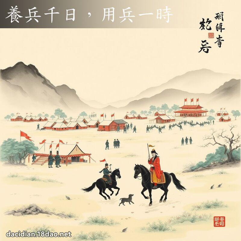 养兵千日,用兵一时 配图
