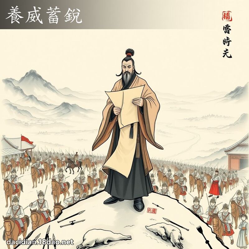 养威蓄锐 配图
