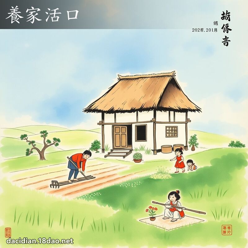 养家活口 配图