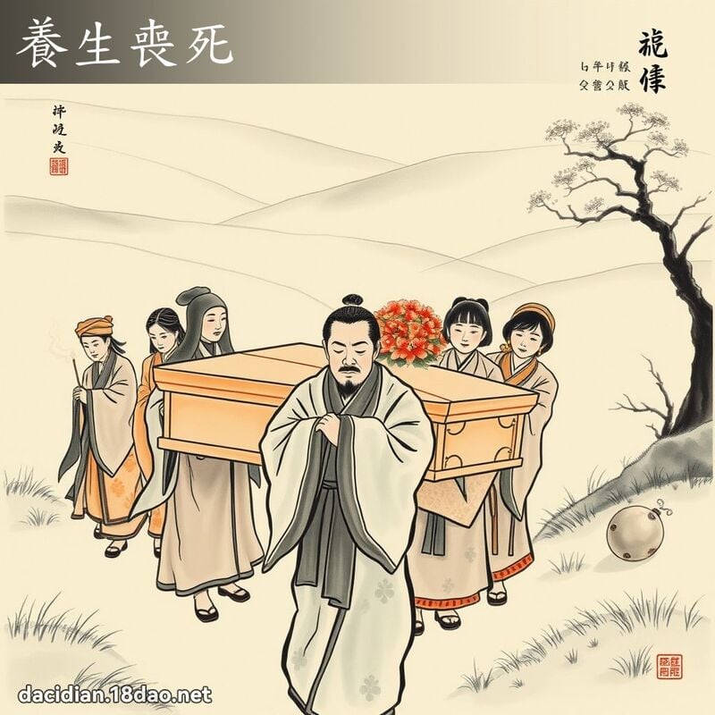 养生丧死 配图