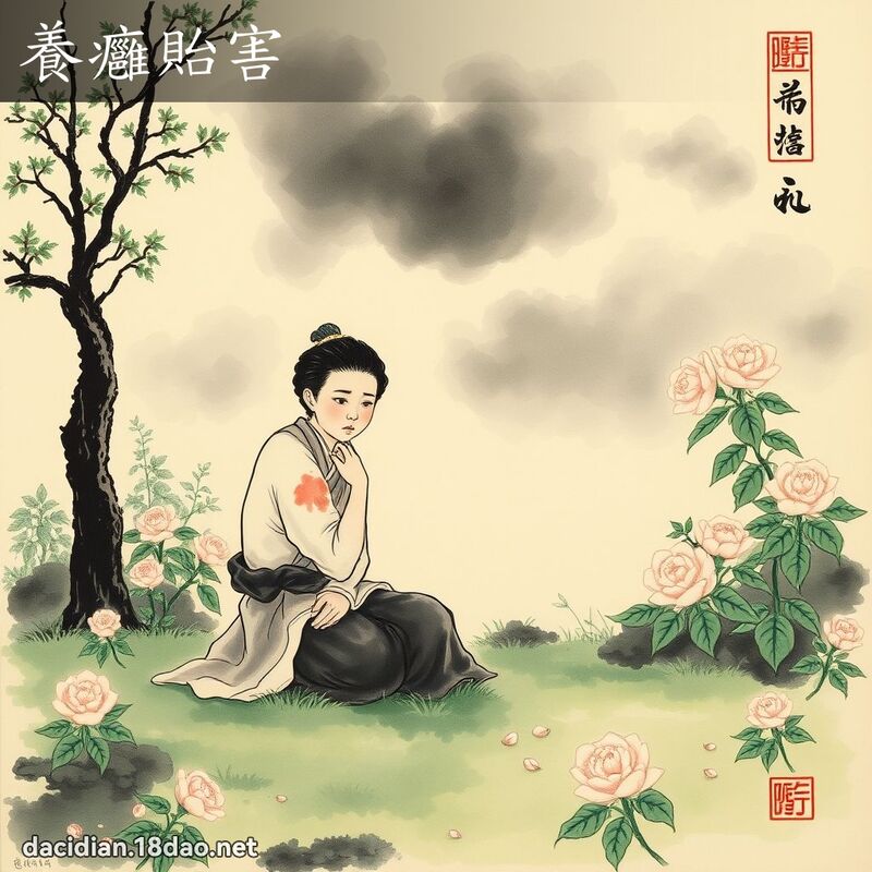 养痈貽害 配图