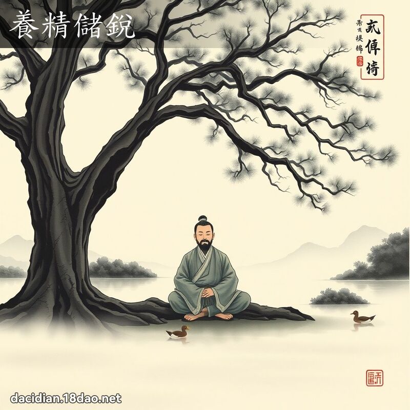 养精储锐 配图