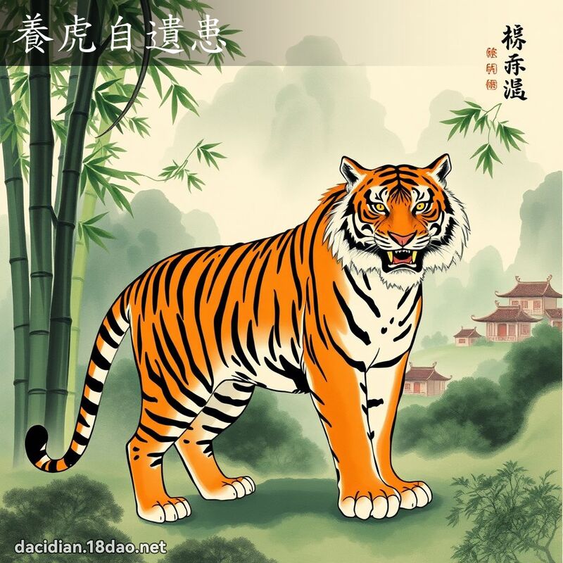 养虎自遗患 配图