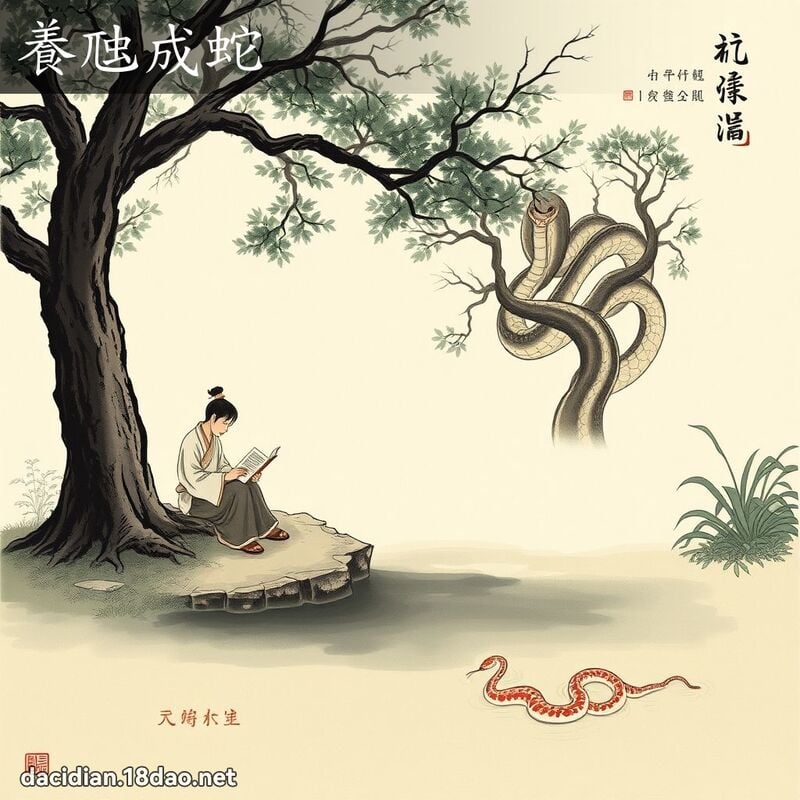 养虺成蛇 配图