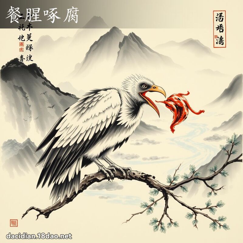 餐腥啄腐 配图