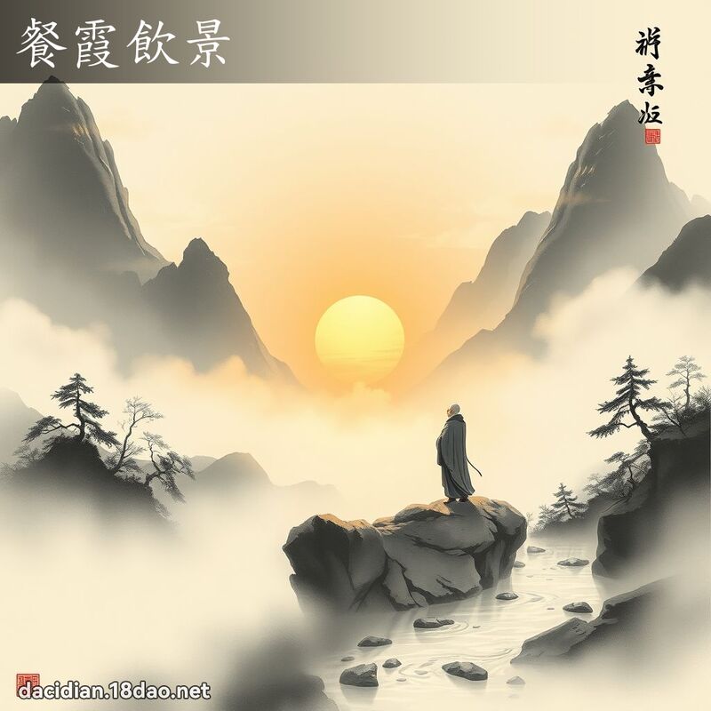 餐霞饮景 配图