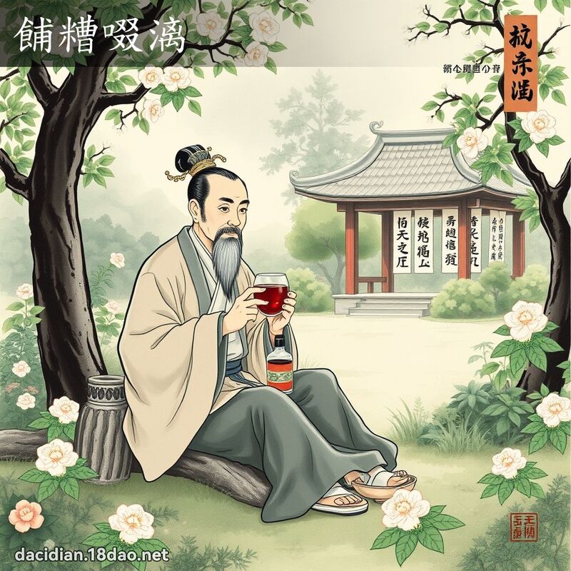 餔糟啜漓 配图