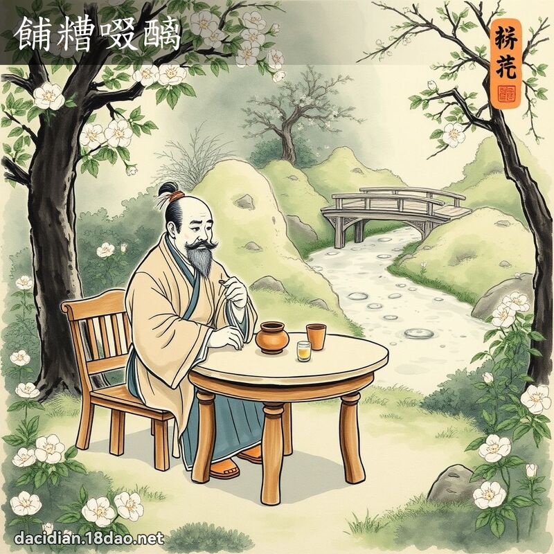 餔糟啜醨 配图