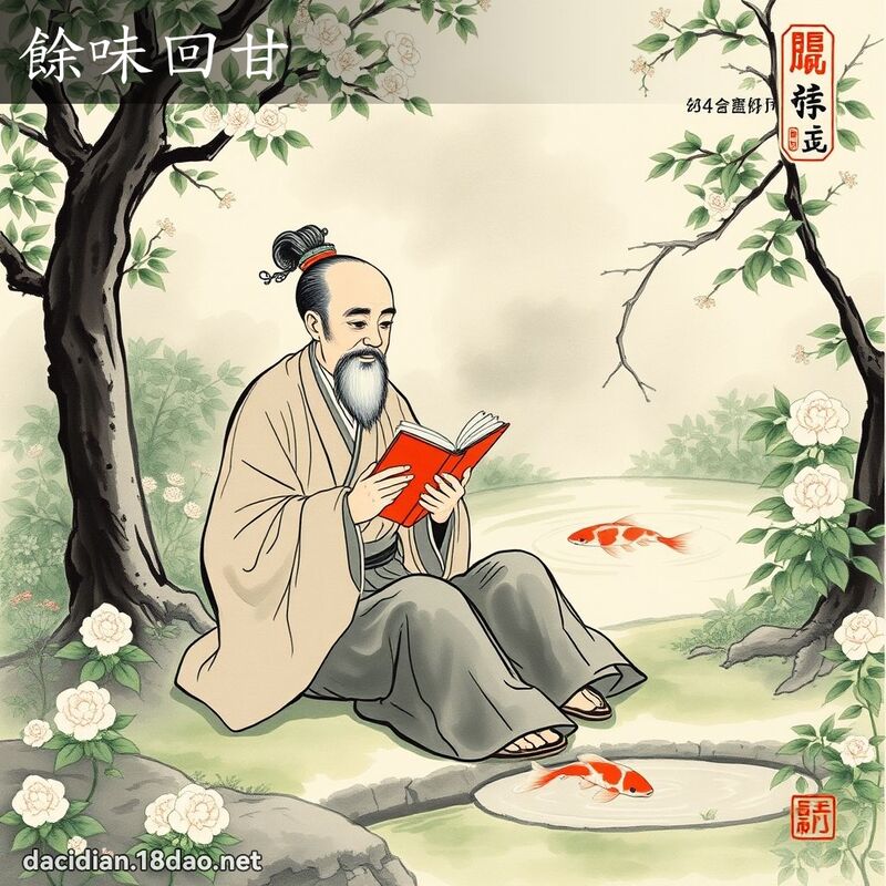 余味回甘 配图