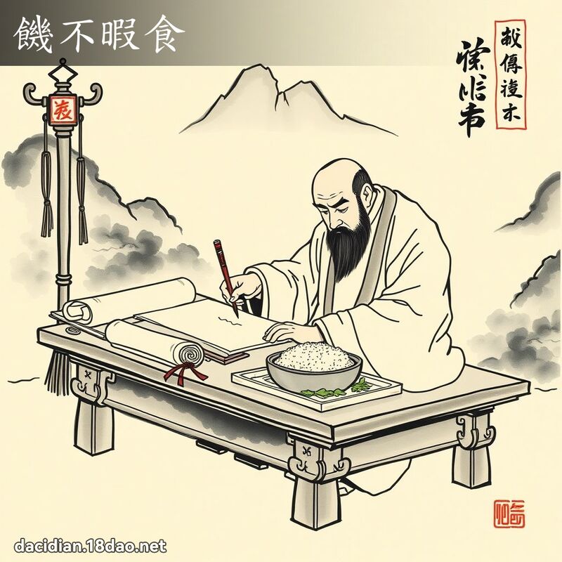 饥不暇食 配图