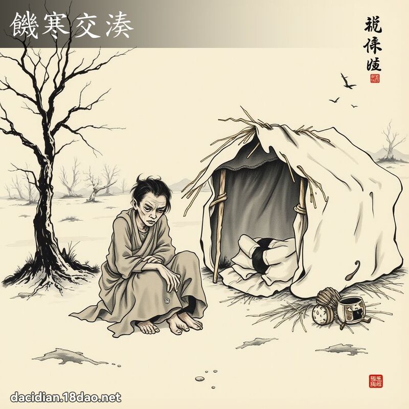 饥寒交凑 配图