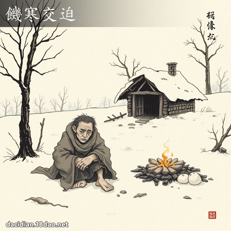 饥寒交迫 配图