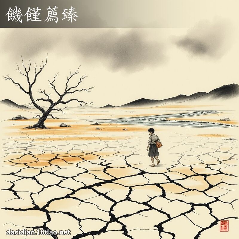 饥饉荐臻 配图