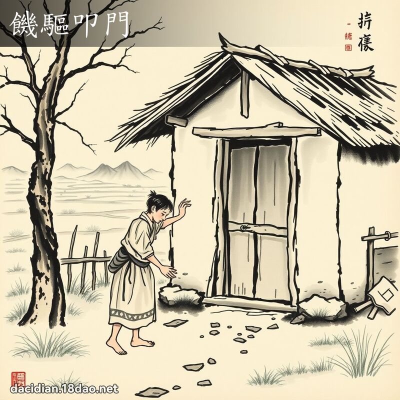饥驱叩门 配图