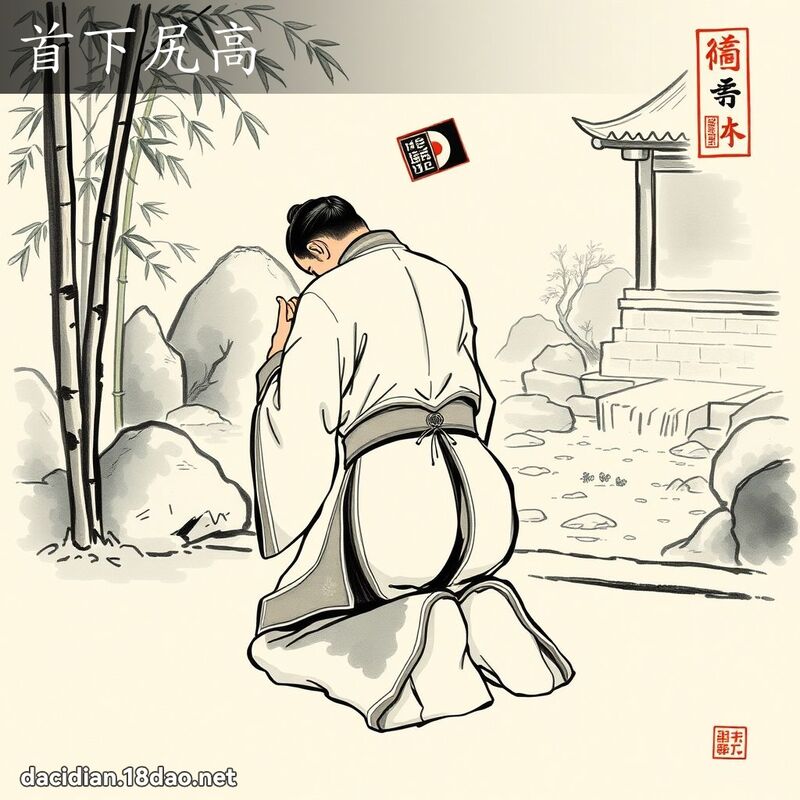 首下尻高 配图