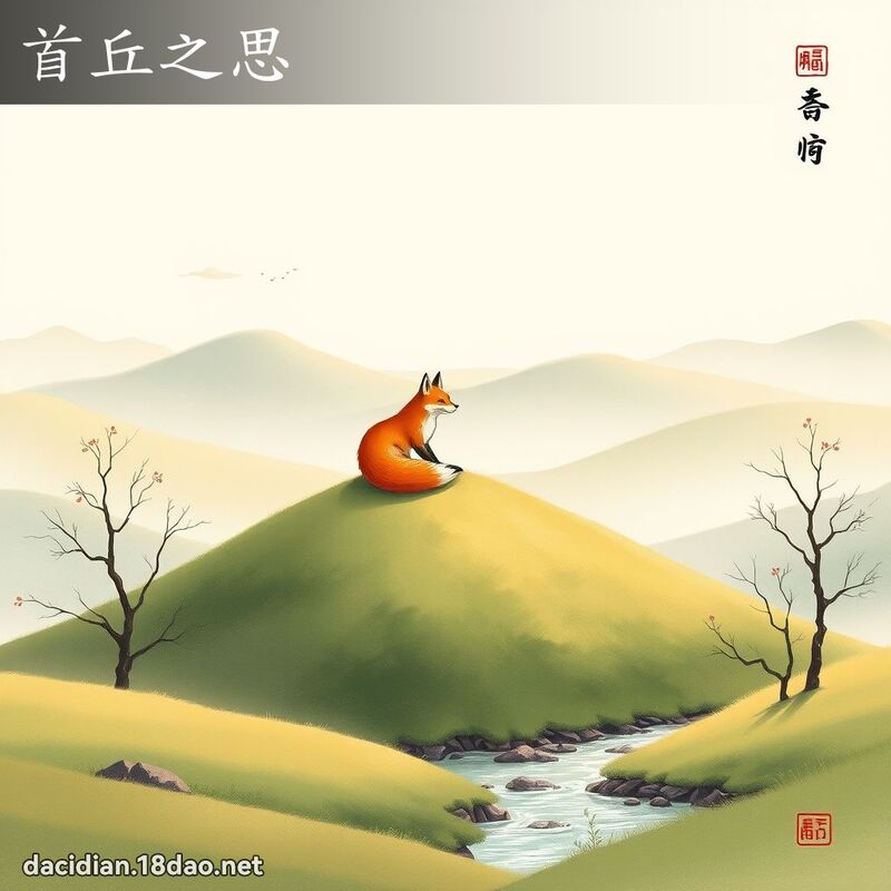 首丘之思 配图