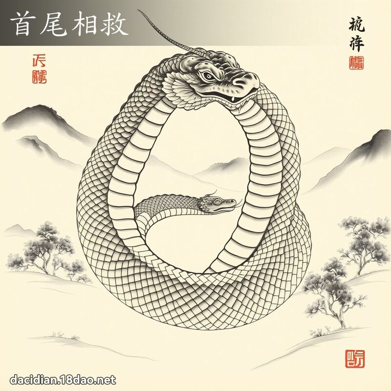 首尾相救 配图