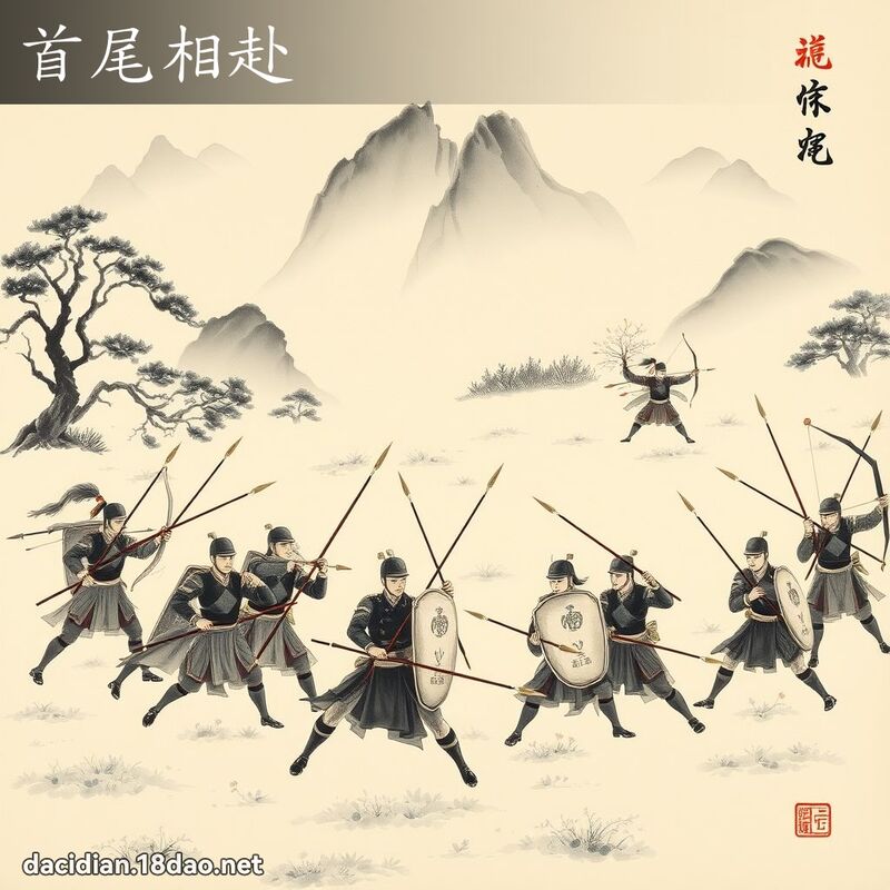 首尾相赴 配图