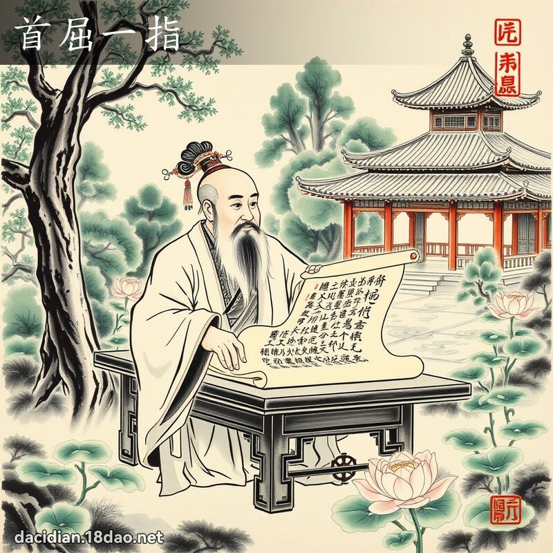 首屈一指 配图