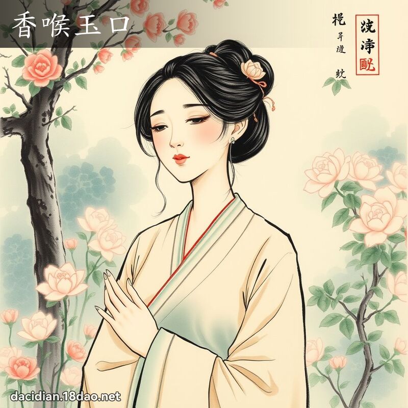 香喉玉口 配图