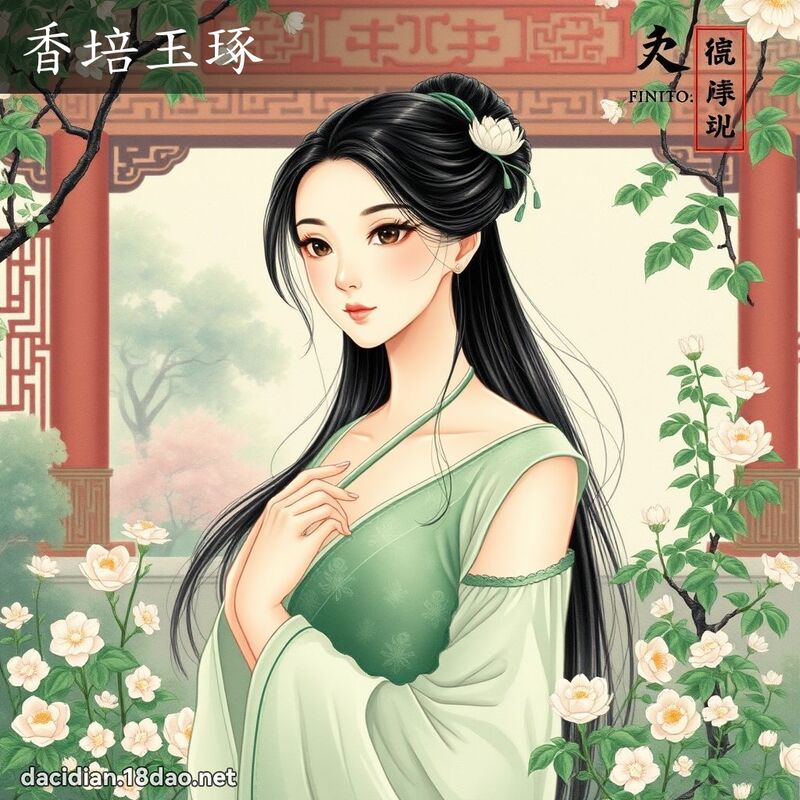 香培玉琢 配图