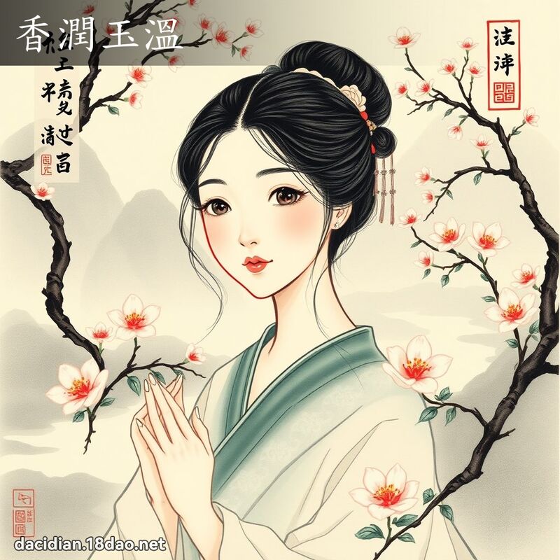 香润玉温 配图