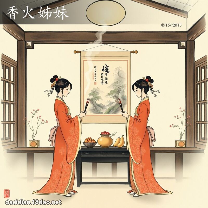 香火姊妹 配图