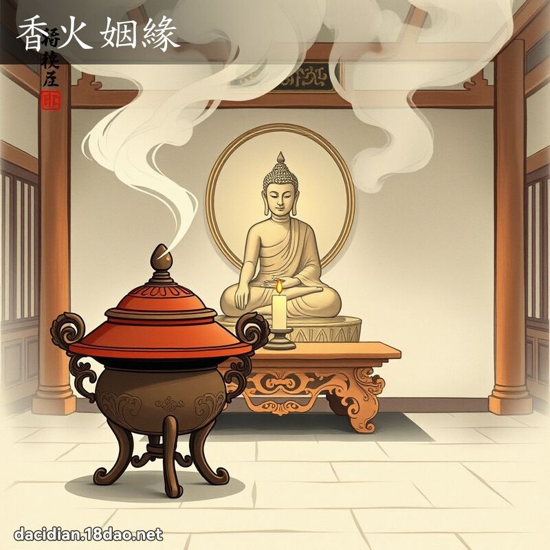香火姻缘 配图