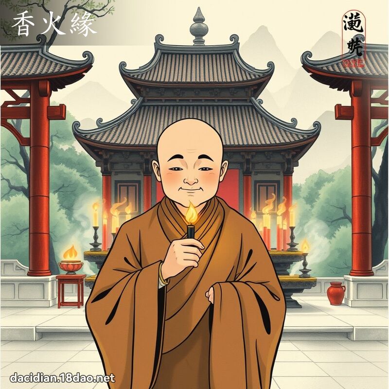 香火缘 配图