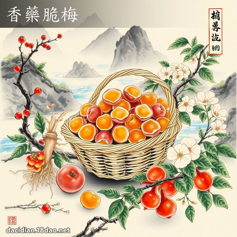 香药脆梅 配图