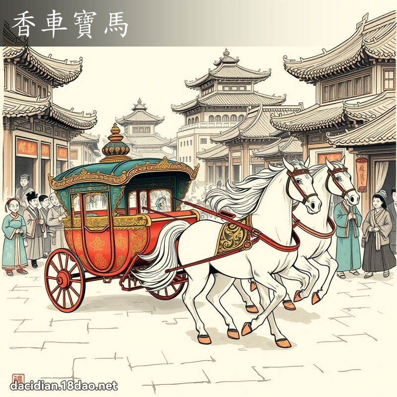 香车宝马 配图