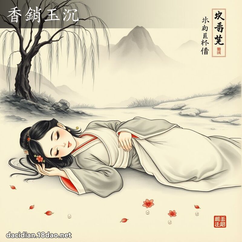 香销玉沉 配图
