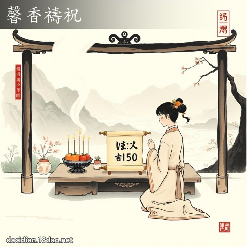 馨香祷祝 配图