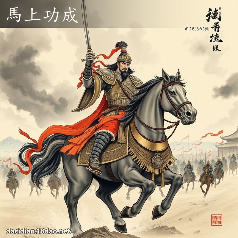 马上功成 配图