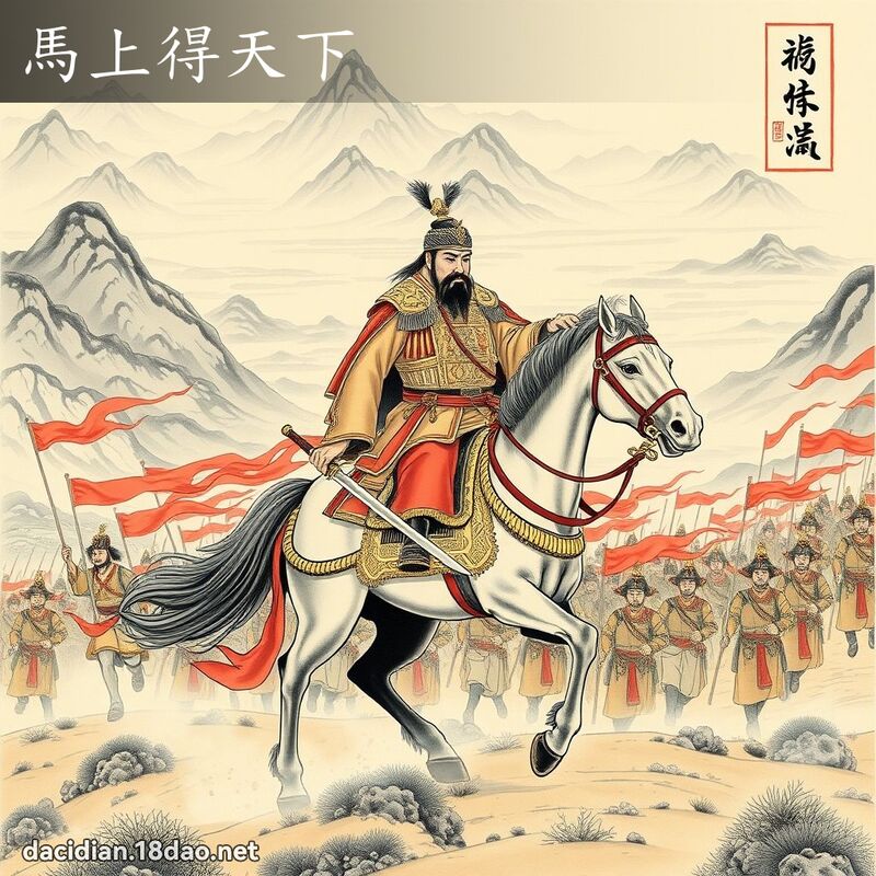 马上得天下 配图